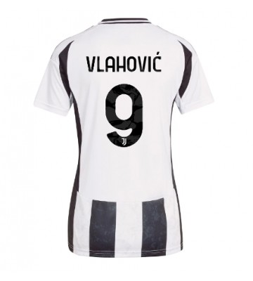 Juventus Dusan Vlahovic #9 Hemmatröja Dam 2024-25 Kortärmad